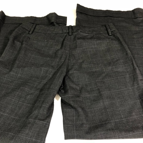 Elie Tahari Cuffed Wide Leg Wool Pants Size 8 K06 - Picture 2 of 7